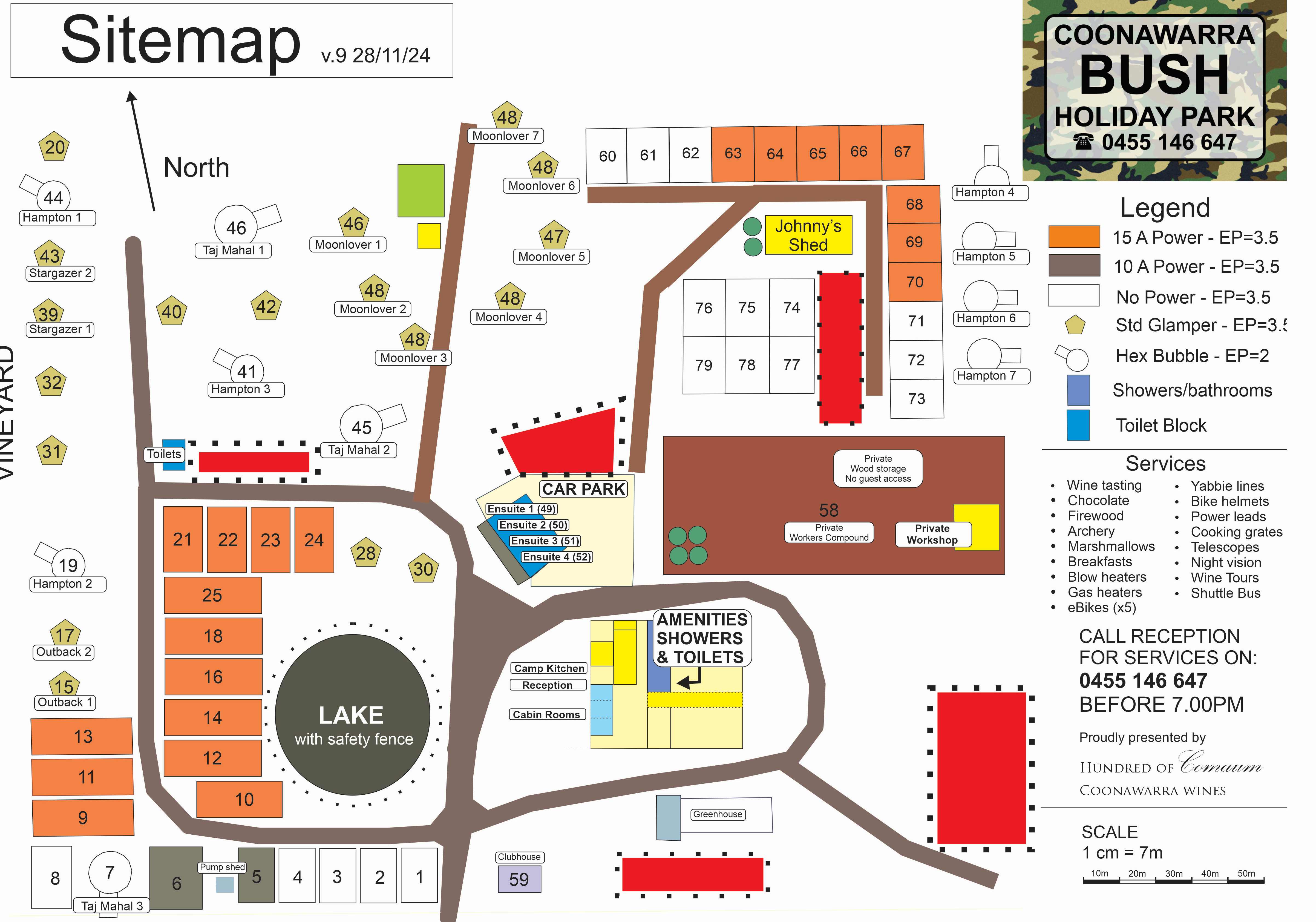 Our sitemap