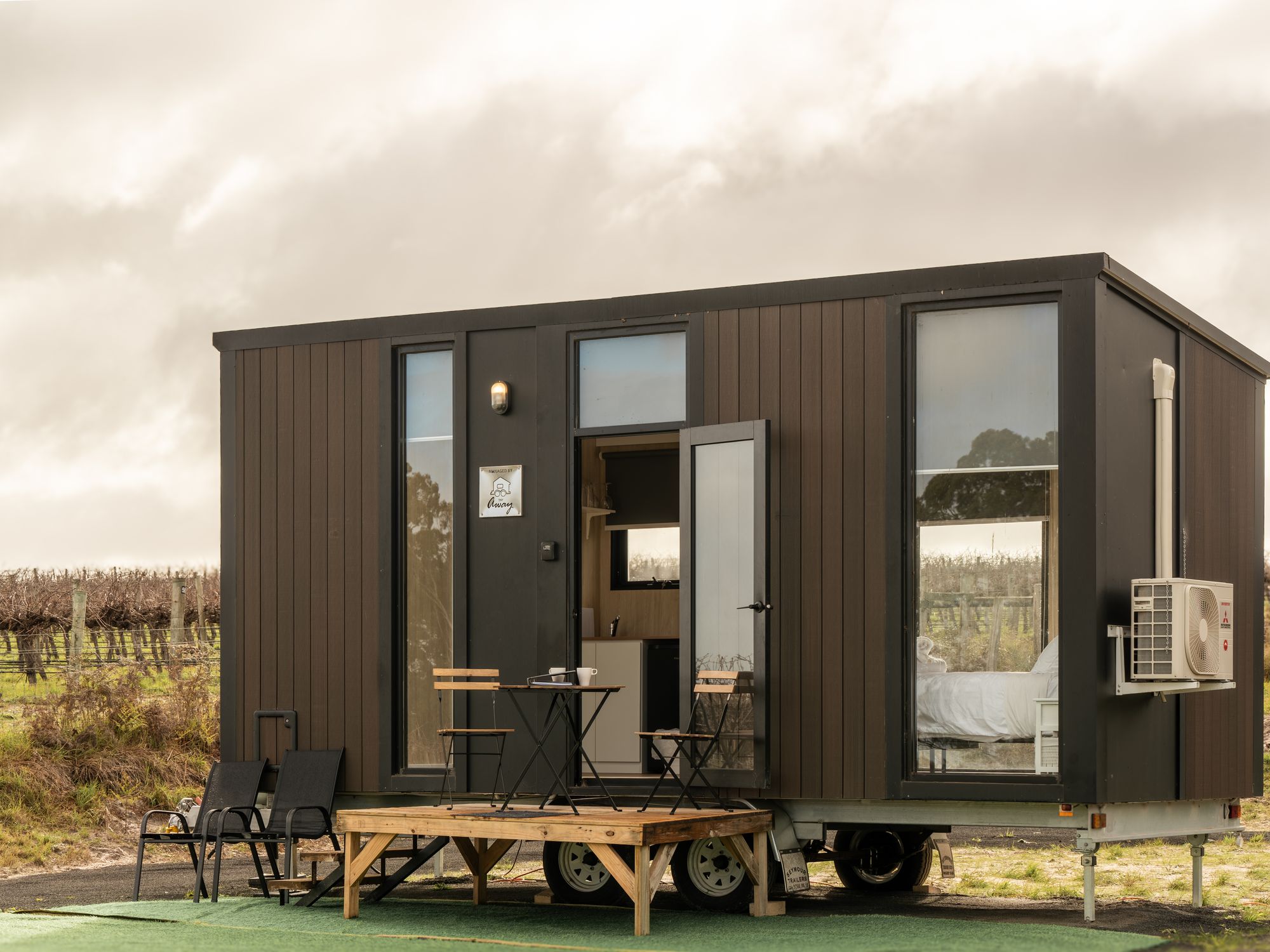 Explore our new Vineyard Vista Tiny Homes